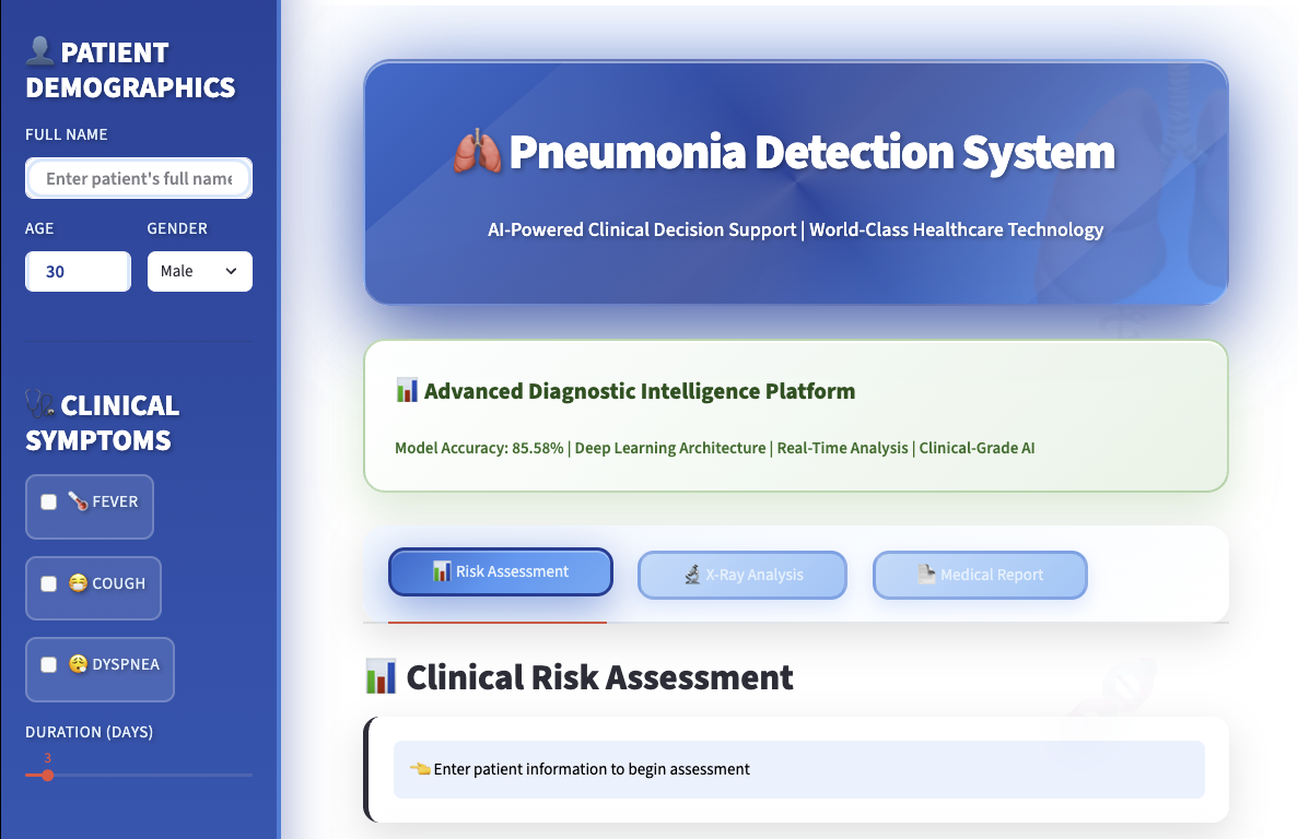 Pneumonia Detection System